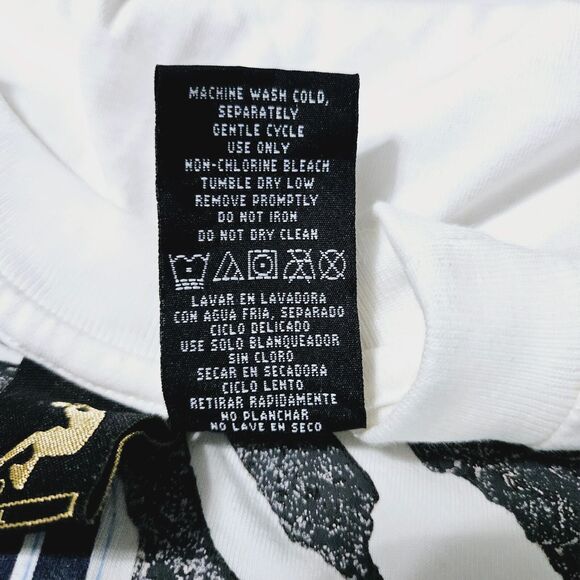 Shaq Boys Graphic T-Shirt White Size Large Polyester Blend Short Sleeve Pullover - Picture 7 of 12